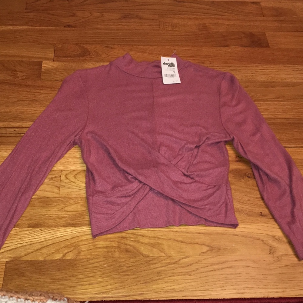 Cropped sweater Charlotte Russe